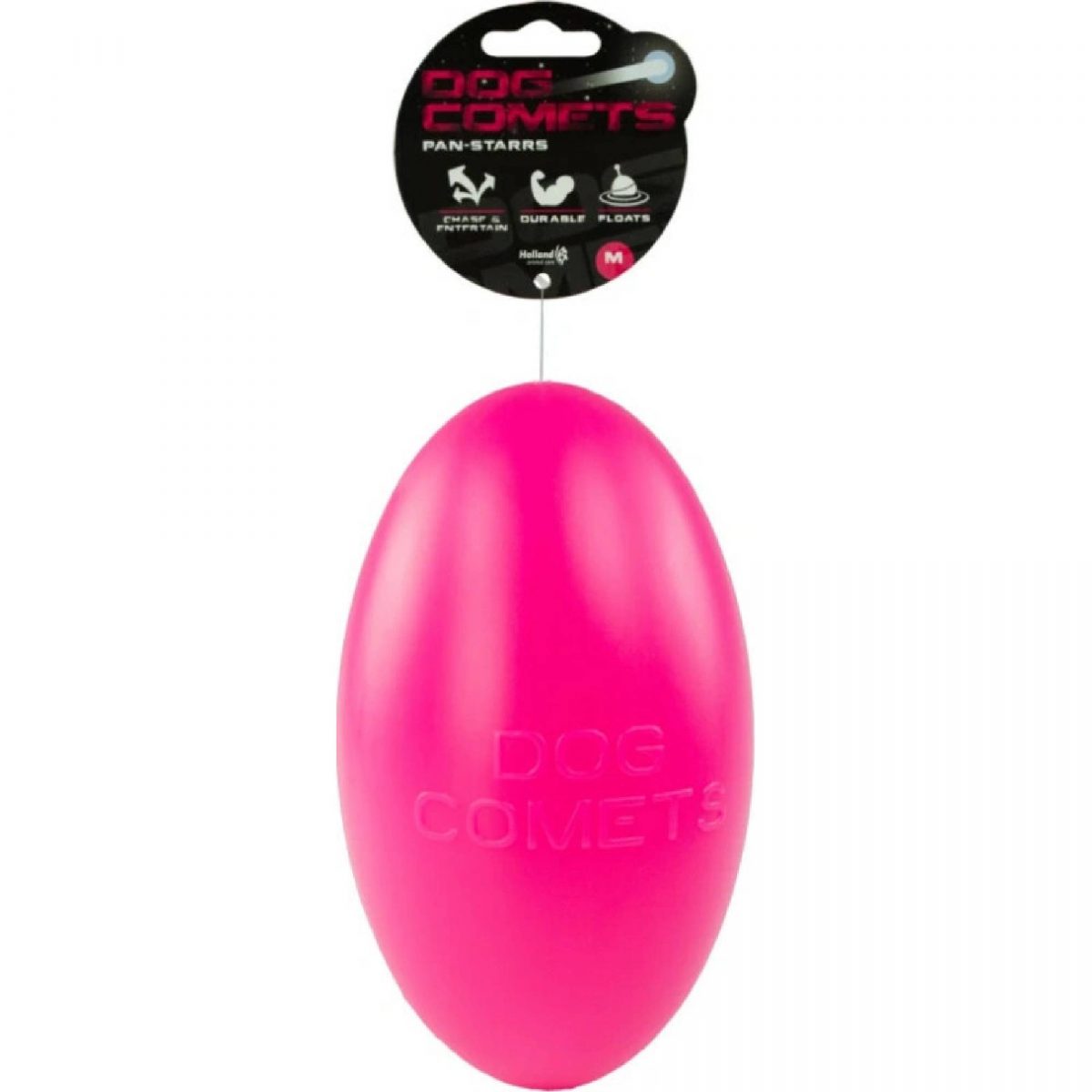 Hračka pes Dog Comets Pan-Stars L 30cm růžová