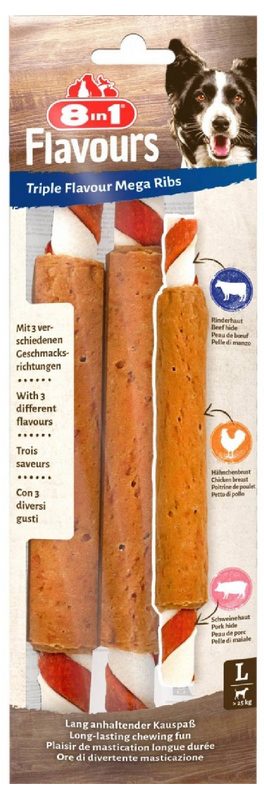 Pochoutka 8in1 Triple Flavour Mega Ribs 140g