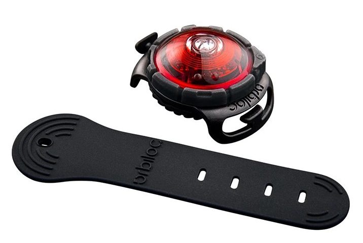 Světlo LED na obojek Orbiloc červené