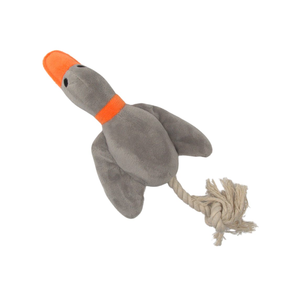 HAP HRAČKA RUSTY PLUSH KACHNA CORD ŠEDÁ