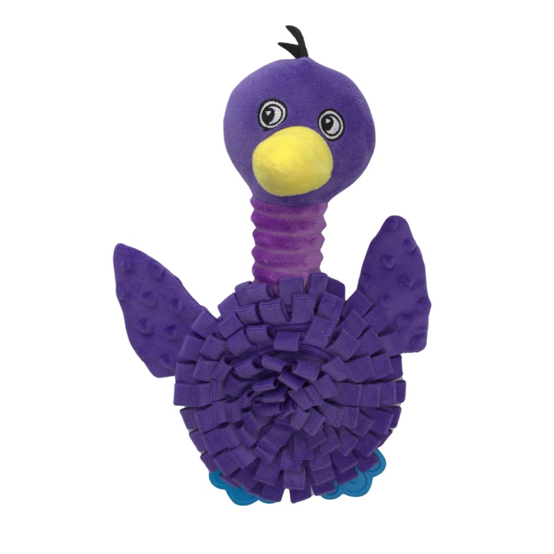 HAP HRAČKA SNIFFY PLUSH BIRD PURPLE