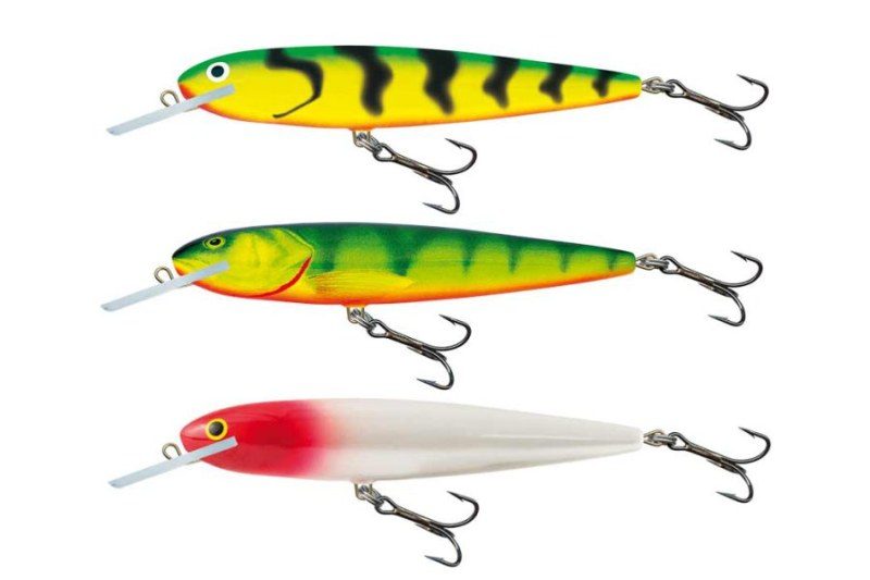 Limitovaná edice Salmo White Fish 13cm plovoucí Red Head