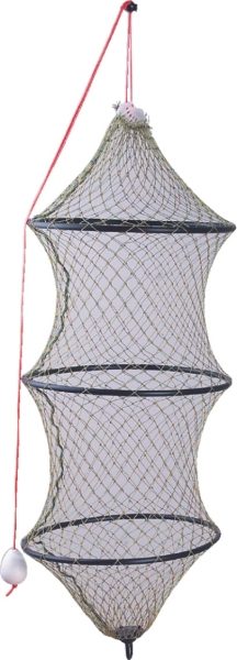 Vezírek na ryby 85cm/š.50cm - 3 kruhy
