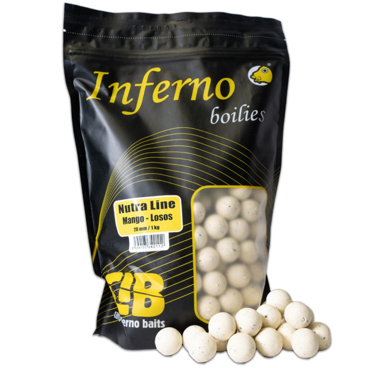 Carp Inferno Boilies Nutra Line - Mango/Losos 20 mm 250 g
