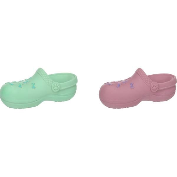 Hračka latex Crok bota 14,6cm Flamingo