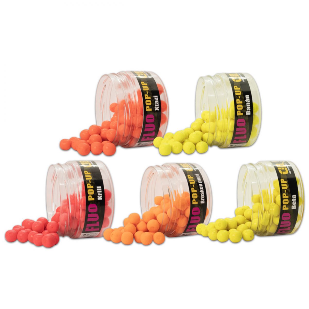 Carp Inferno Pop - up Boilies Fluo 12 mm 200 ml Xtazi