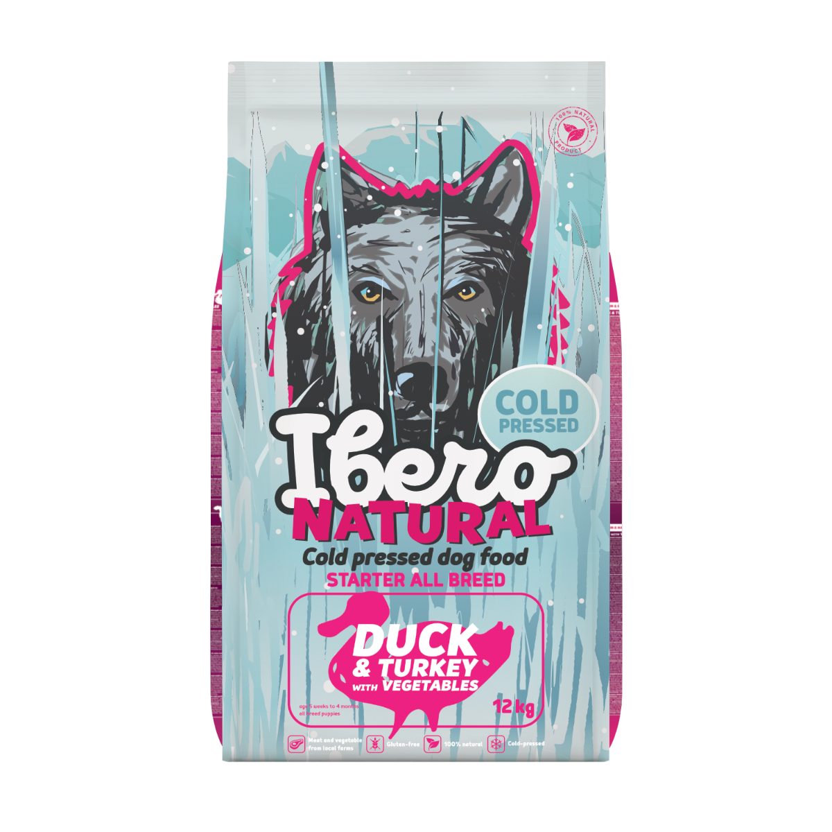 Ibero Cold Press Dog Starter/Puppy 12 kg