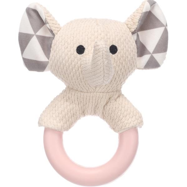 Hračka textil Fabbo slon 17cm bílá Flamingo