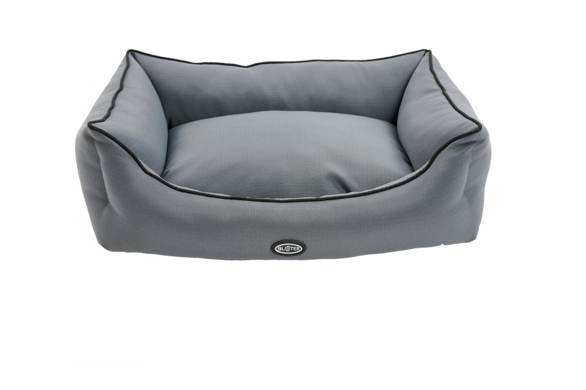 Pelech Sofa Bed Ocelově šedá/černá 60x70cm BUSTER