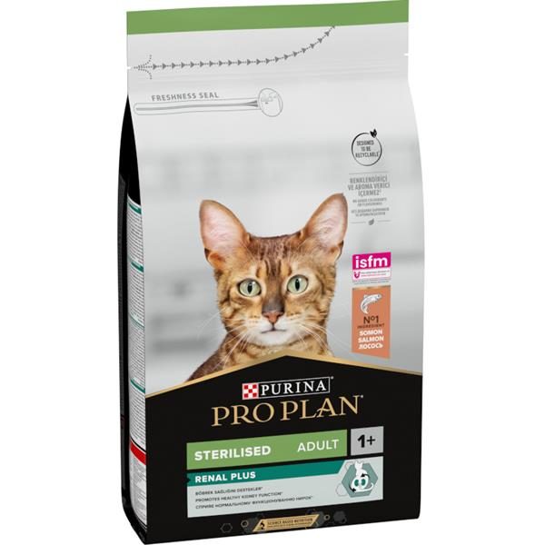 Pro Plan Cat Adult Sterilised Renal Plus Salmon 1,5kg