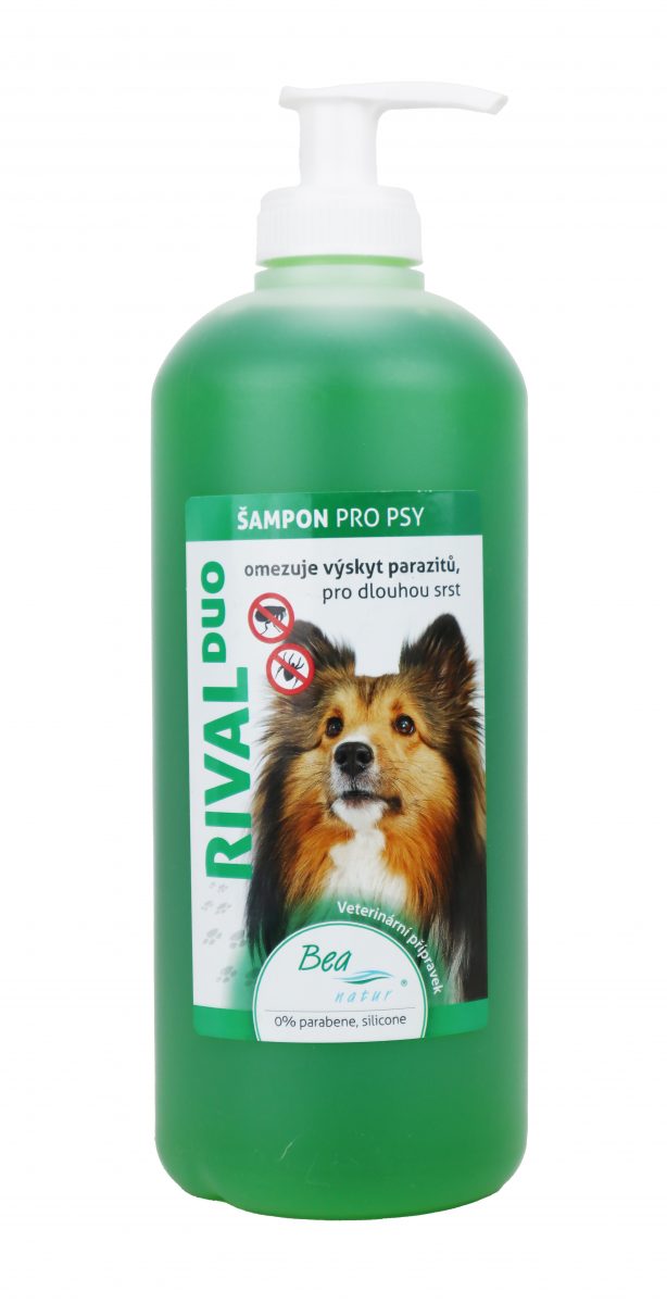 Šampon Bea antip. Rival DUO pro psy, dlouhá srst 570ml