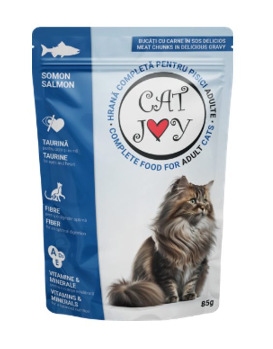 Cat Joy Kapsa Adult Salmon in Sauce - 85g