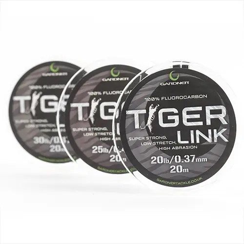 Fluorocarbonový vlasec Tiger Link 20m 30Lb/0,47mm