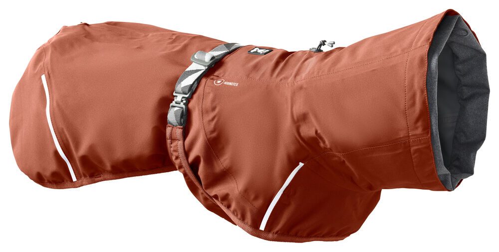 Obleček Hurtta Mudventure Coat ECO skořicový 65