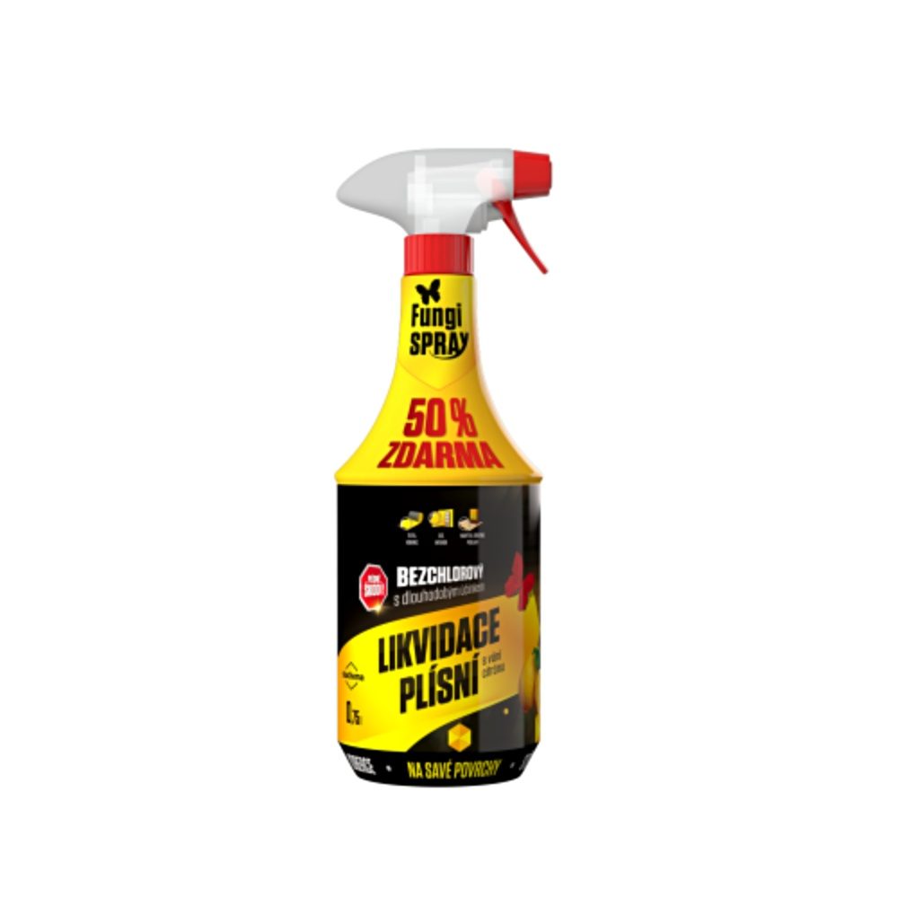 Fungi Spray bezchlorový s vůní Citrus 0,75 l (0,5 l + 50 % ZDARMA)