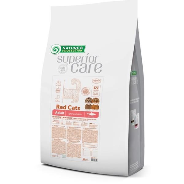 Natures Protection Cat Dry Superior Care Red Adult GF Herring 7 kg