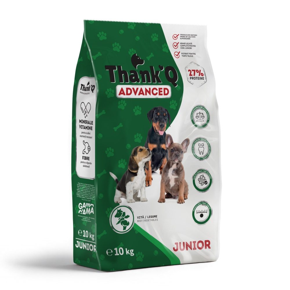 Thank’Q Advanced Dog Junior Hovězí 10 kg