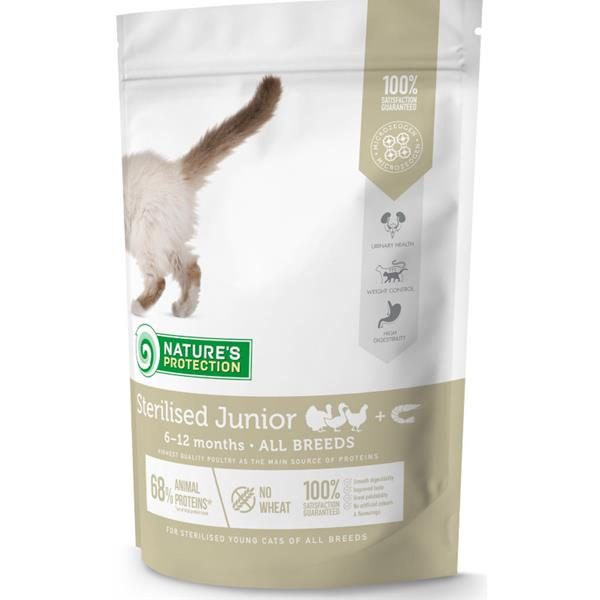 Natures Protection Cat Dry Junior Neutered 400 g