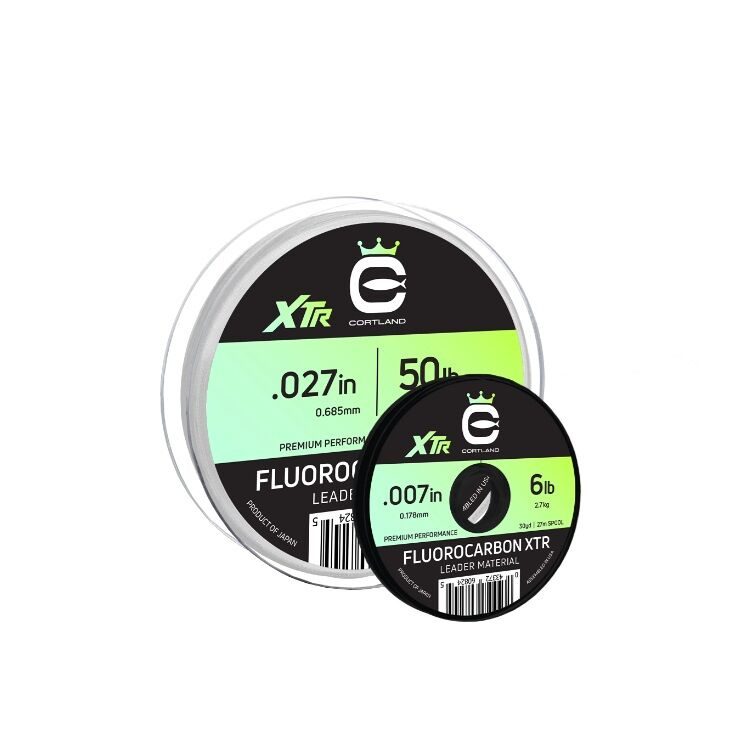 Cortland návazcový fluorocarbon XTR 6lb (30yd)