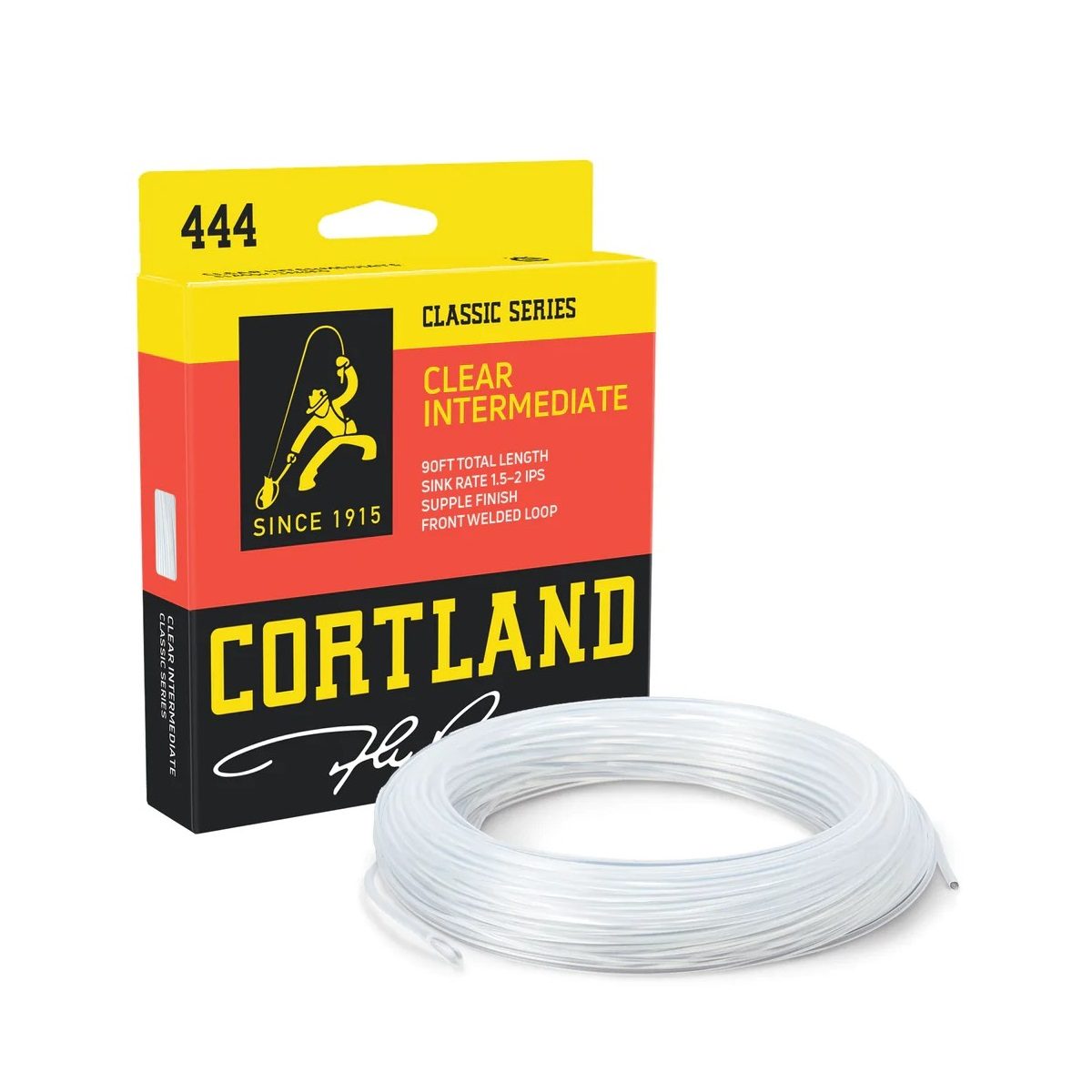 Cortland muškařská šnůra 444 Classic Intermediate Clear Fresh/Salt WF5I 90ft