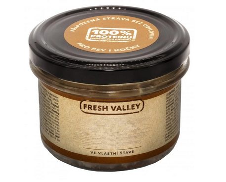 Sklenice Fresh Valley zvěřina ve vlastní štávě 200g