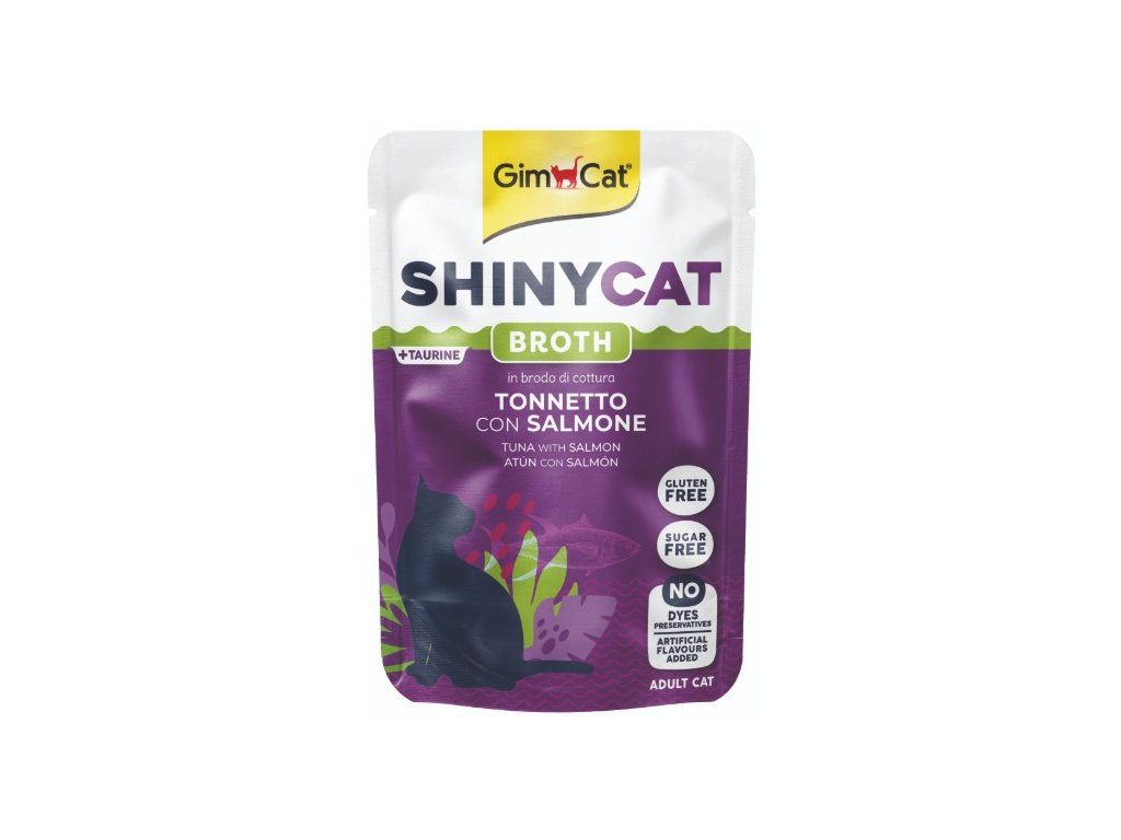 ShinyCat kapsička tuňák+losos 70g