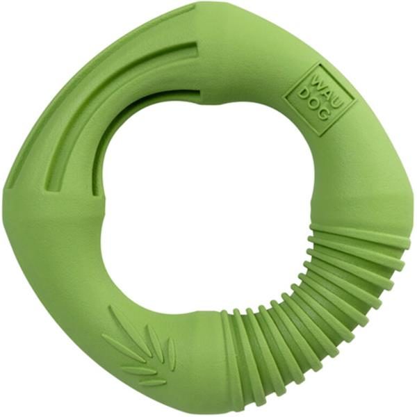 Hračka Bio Eco kroužek 12cm zelený WauDog