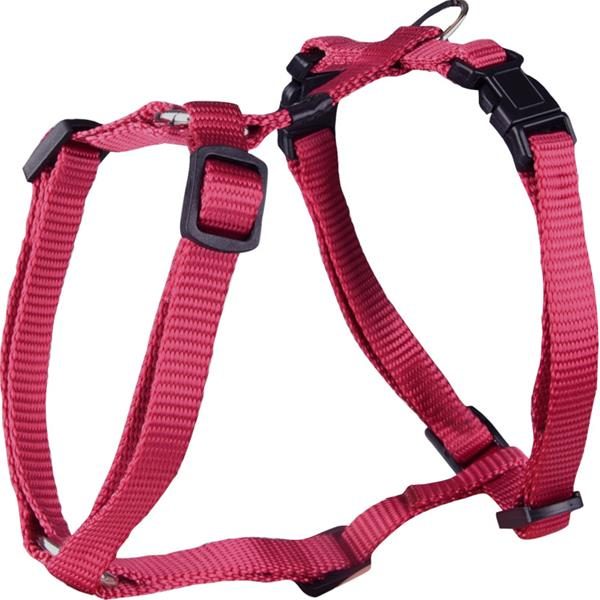Postroj nylon Ziggy vínový 1x25-40cm Flamingo