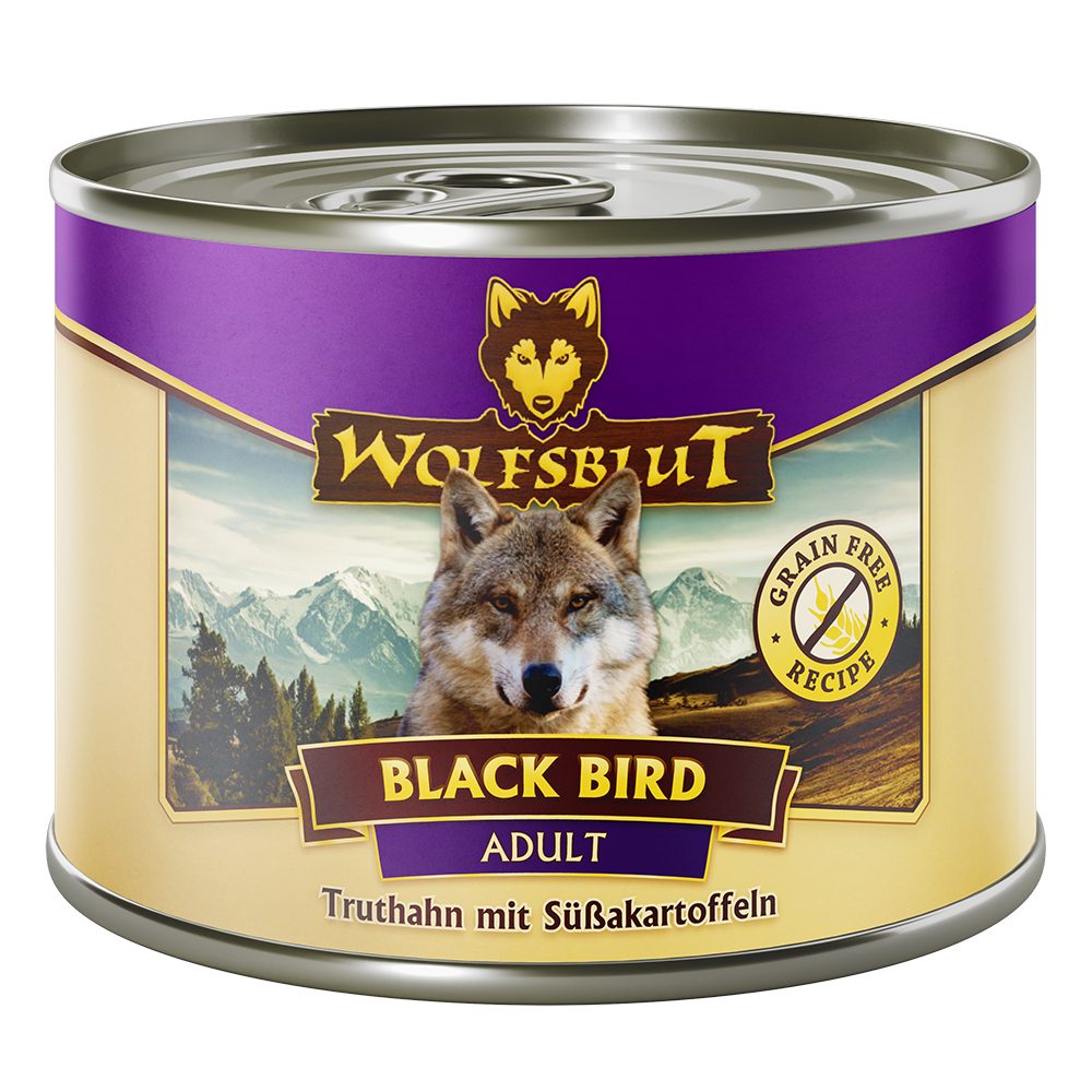 Wolfsblut Dog Adult Black Bird konz. 200g