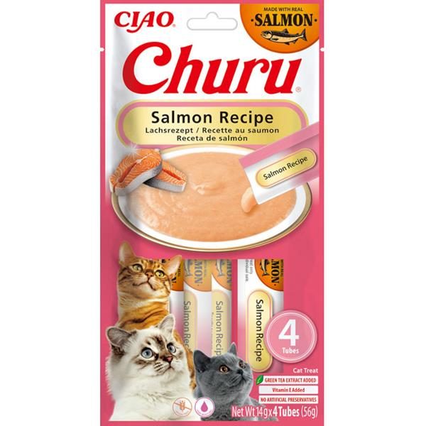 Inaba Churu cat snack losos 4x 14g