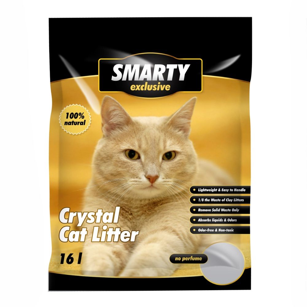 SMARTY exclusive silikátové stelivo 16 l