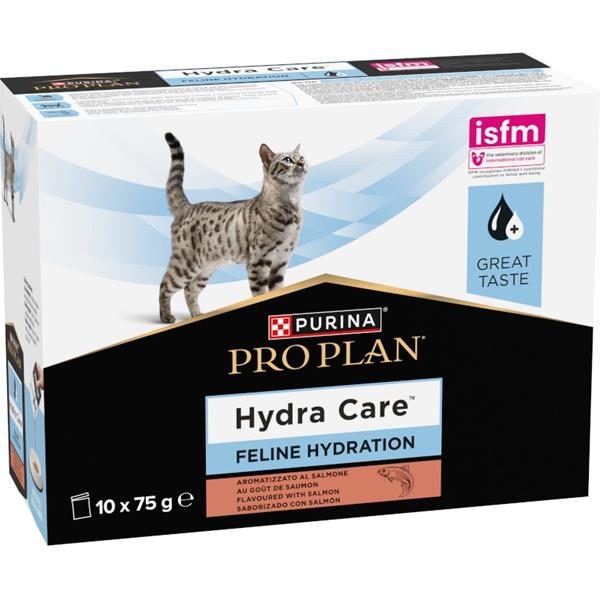 Purina PPVD Feline - HC Hydra Care Salmon kapsička 10x75 g