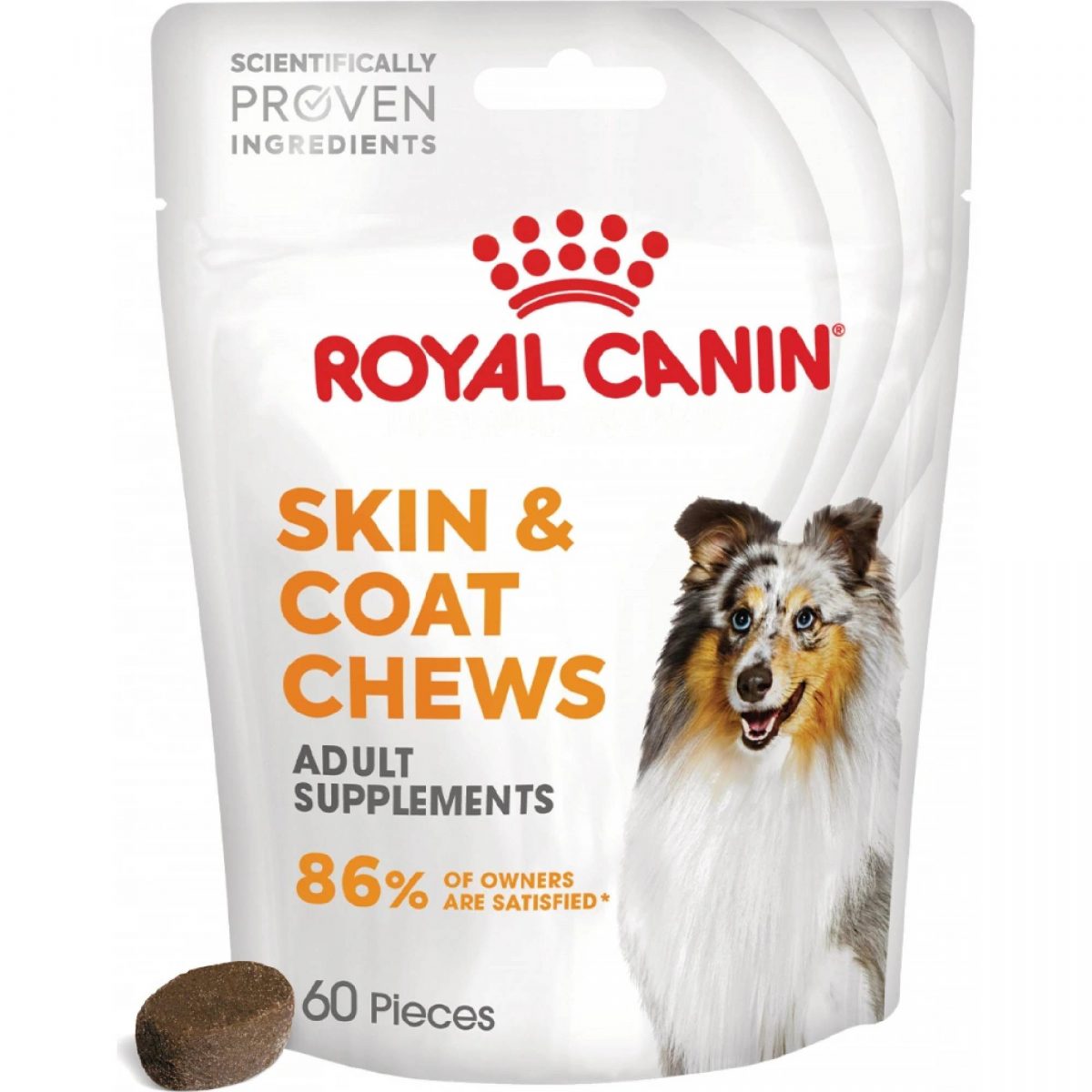 Royal Canin Skin and Coat support Dog Treats 240g