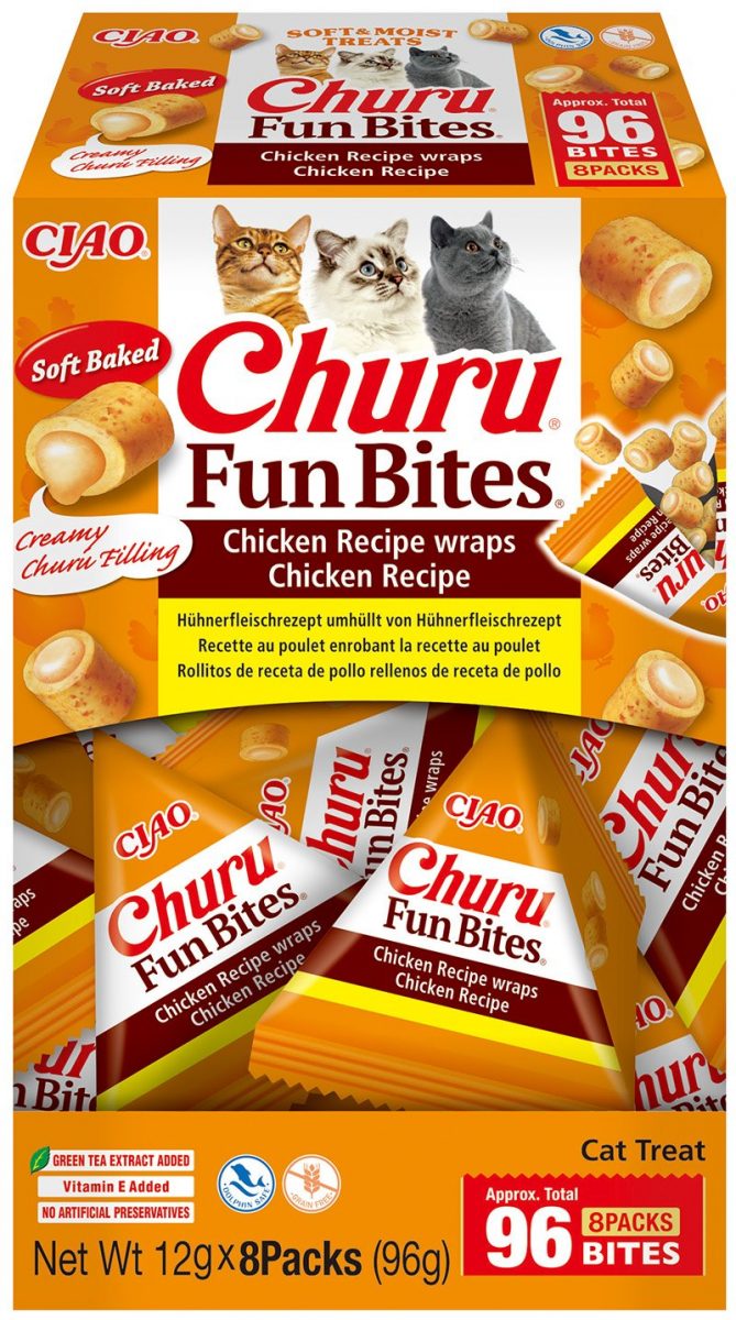 Churu Cat BOX Fun Bites Chicken wraps Chicken 8x12g