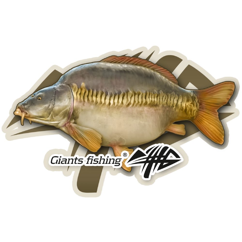 Mix nálepek Giants Fishing Kapr řádkáč ( 10ks )