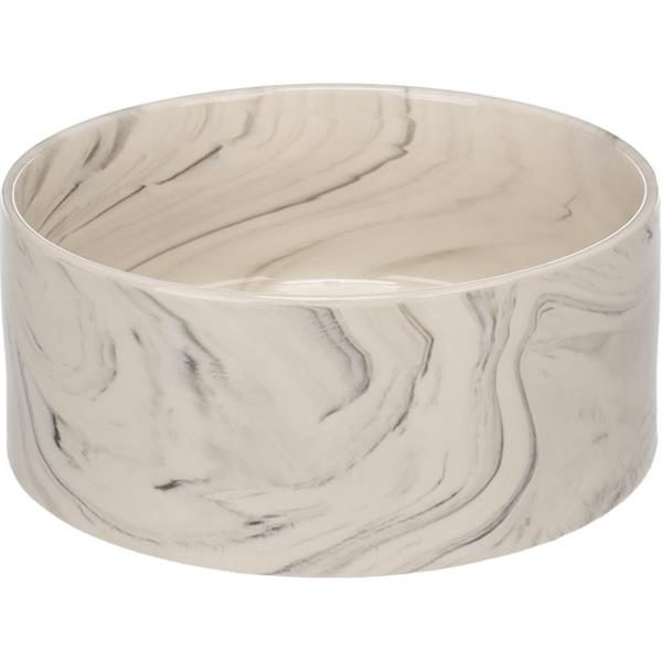 Miska keramika Baron 1,2l šedá Flamingo