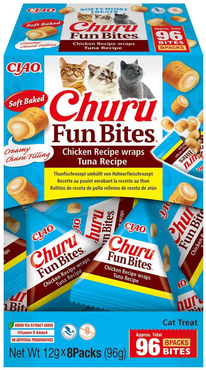 Inaba Churu Fun Bites cat snack kuře&tuňák 96 g