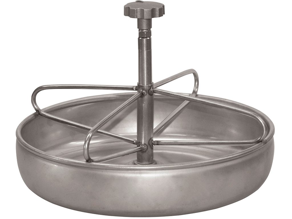 Nerezová krmná miska pro selata KERBL 222854 - 2 l, průměr 25 cm