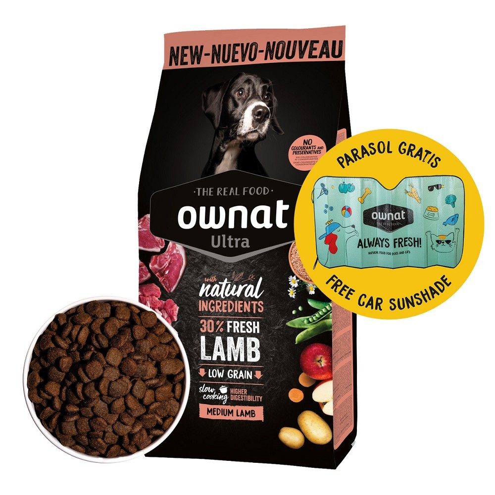 OWNAT ULTRA DOG Medium Lamb 12kg