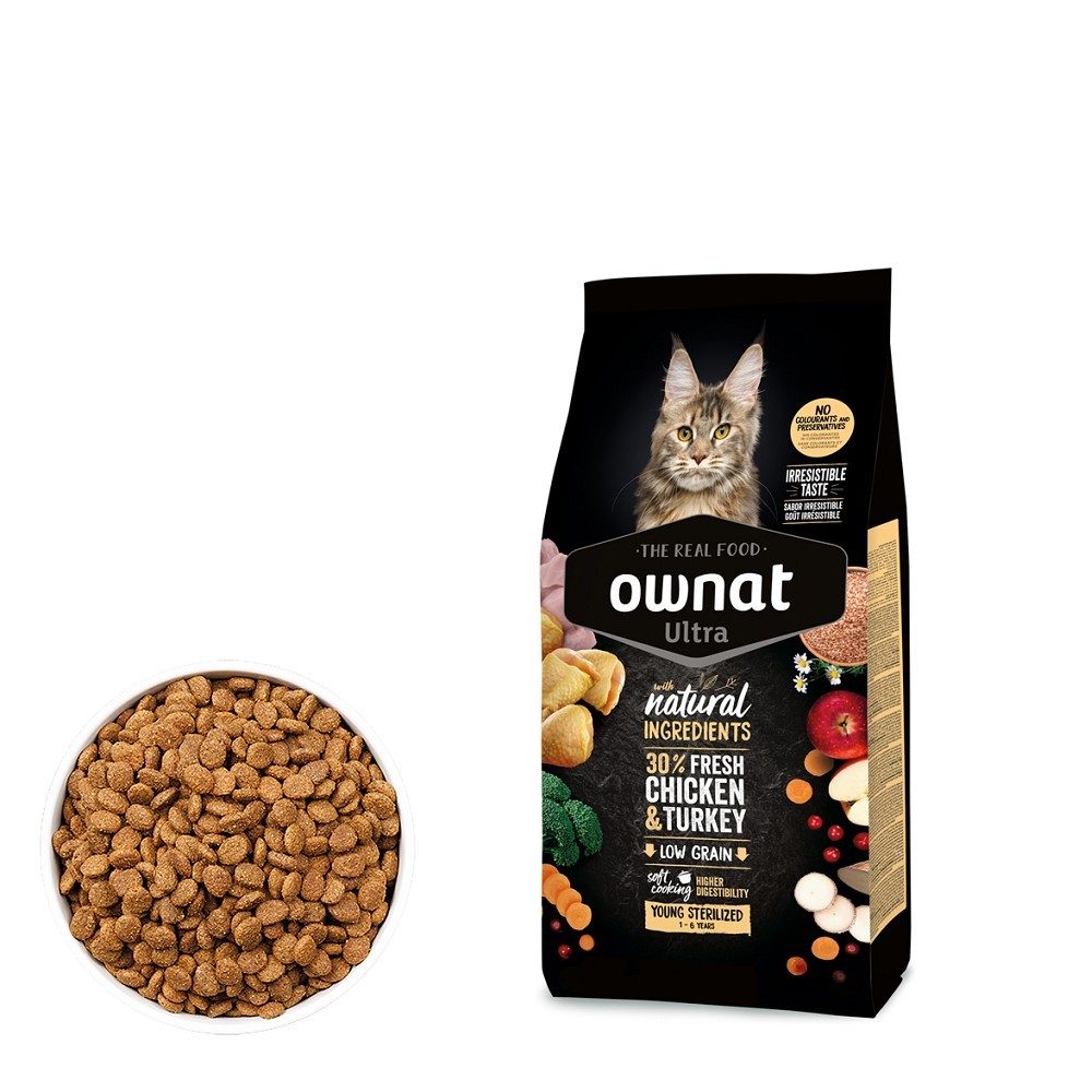 OWNAT ULTRA CAT Young Sterilized 1,5kg
