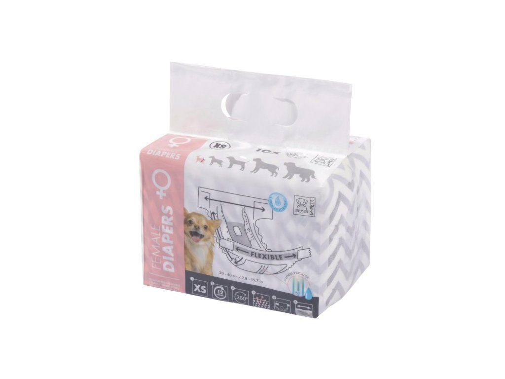 M-Pets Diapers pleny pro feny XS