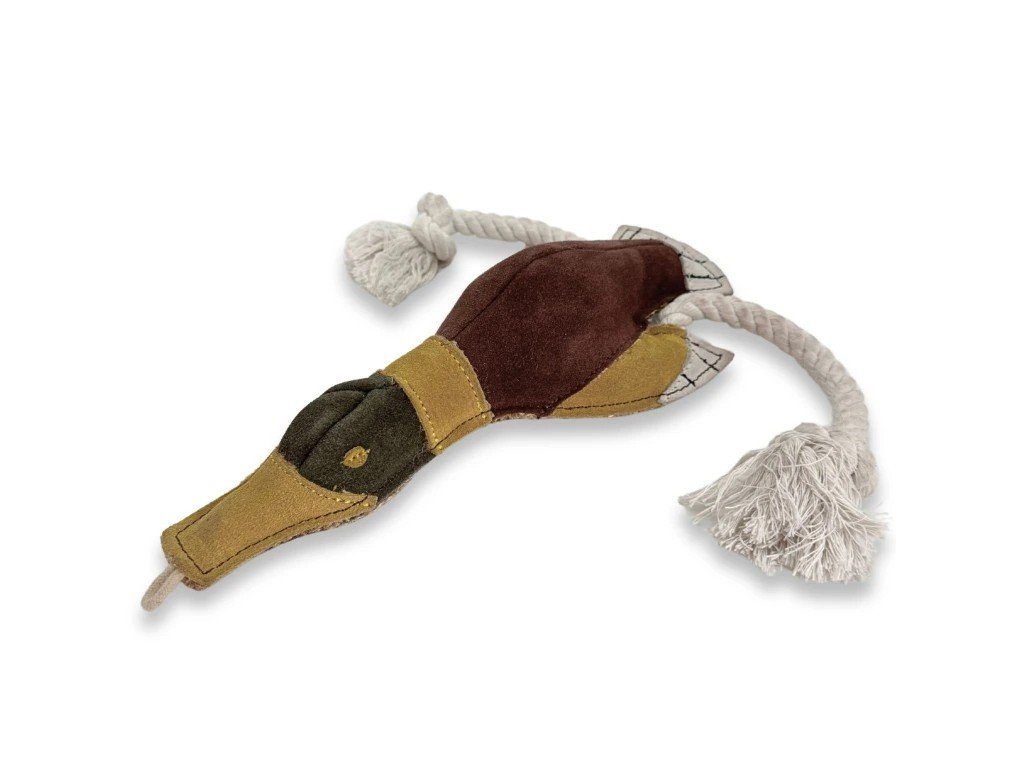 PafDog® Kačer Larry z kůže a juty 45cm
