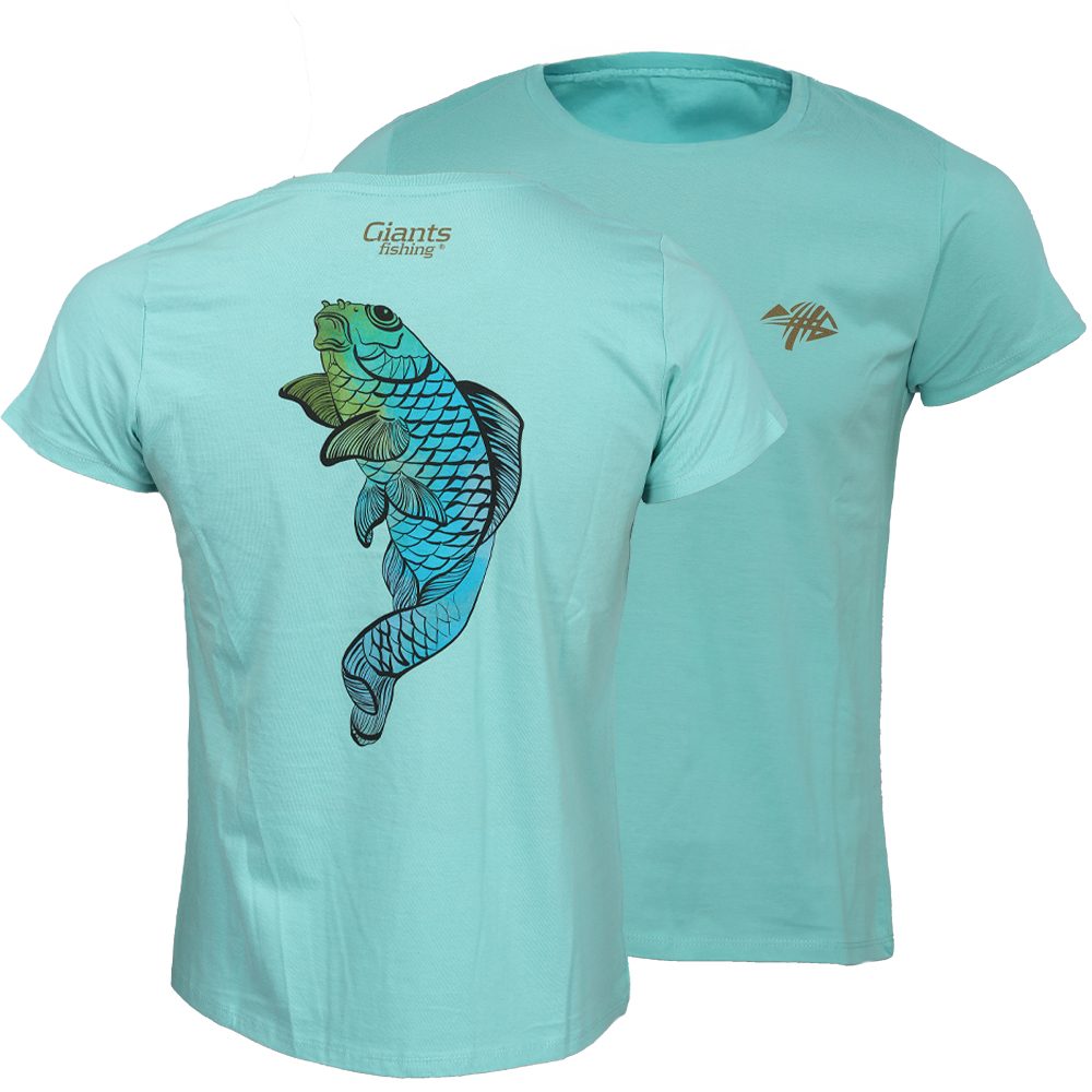 Giants fishing Tričko dámské zelené Koi kapr vel. M