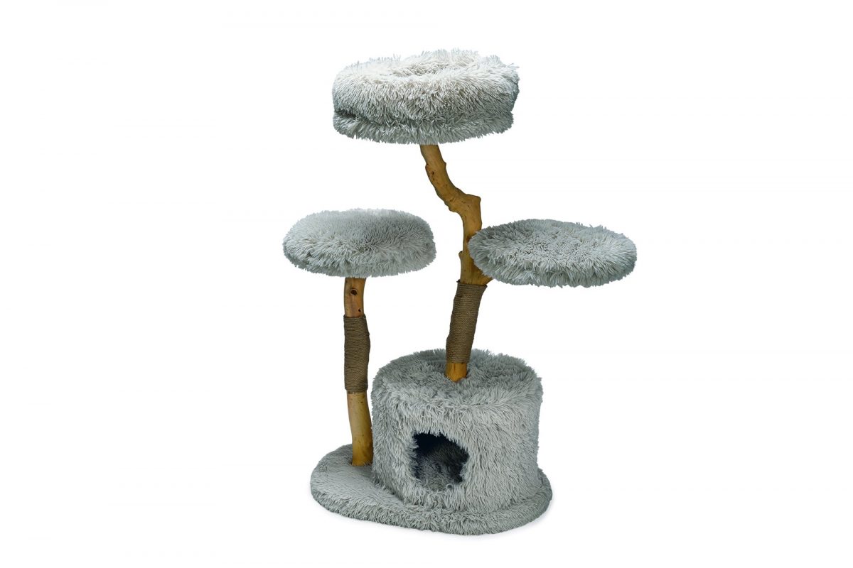 Designed by Lotte Škrabadlo Ziza světle šedé 60x100x45cm