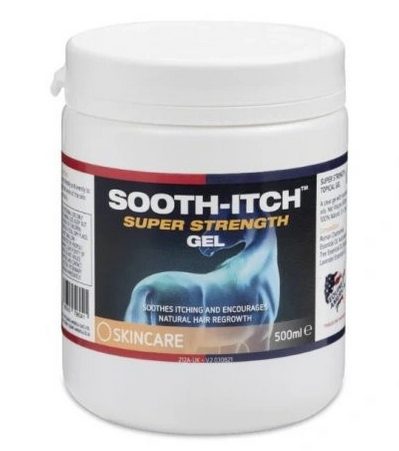 Equine America Sooth Itch gel na zklidnění svědění a pro přirozený růst srsti, balení 500ml