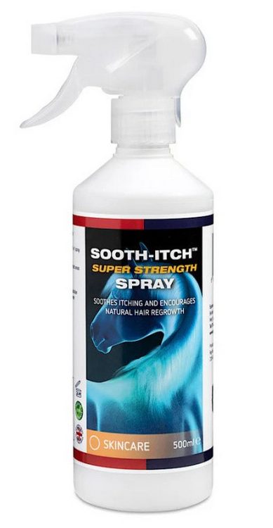 Equine America Sooth Itch spray na zklidnění svědění a pro přirozený růst srsti, láhev s rozprašovačem 500ml