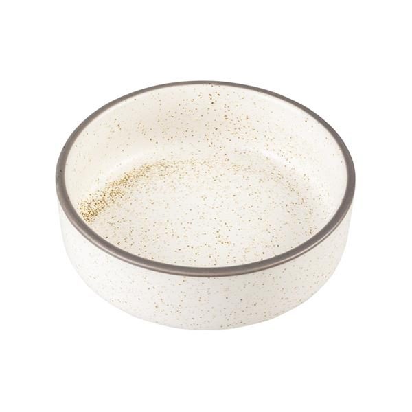Miska keramická Stone Speckle 1500ml bílá Duvo+