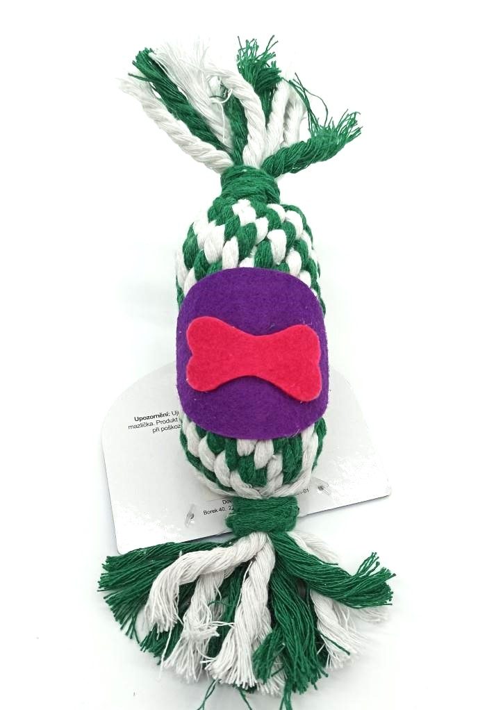 Bonbon  - proplétaný MIX barev  18cm  (80/1)