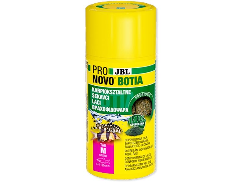 JBL Pronovo Botia Tab M - adhezivní rostlinné tablety 100ml