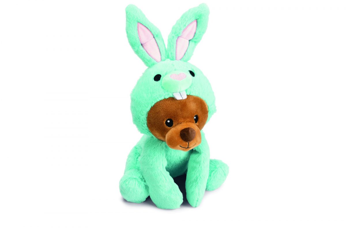 Beeztees Hračka pro psy Medvídek Barry modrý 38cm